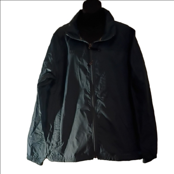 L.L. Bean Men'sVintage Blue Windbreaker. Size Large. Great For Spring.